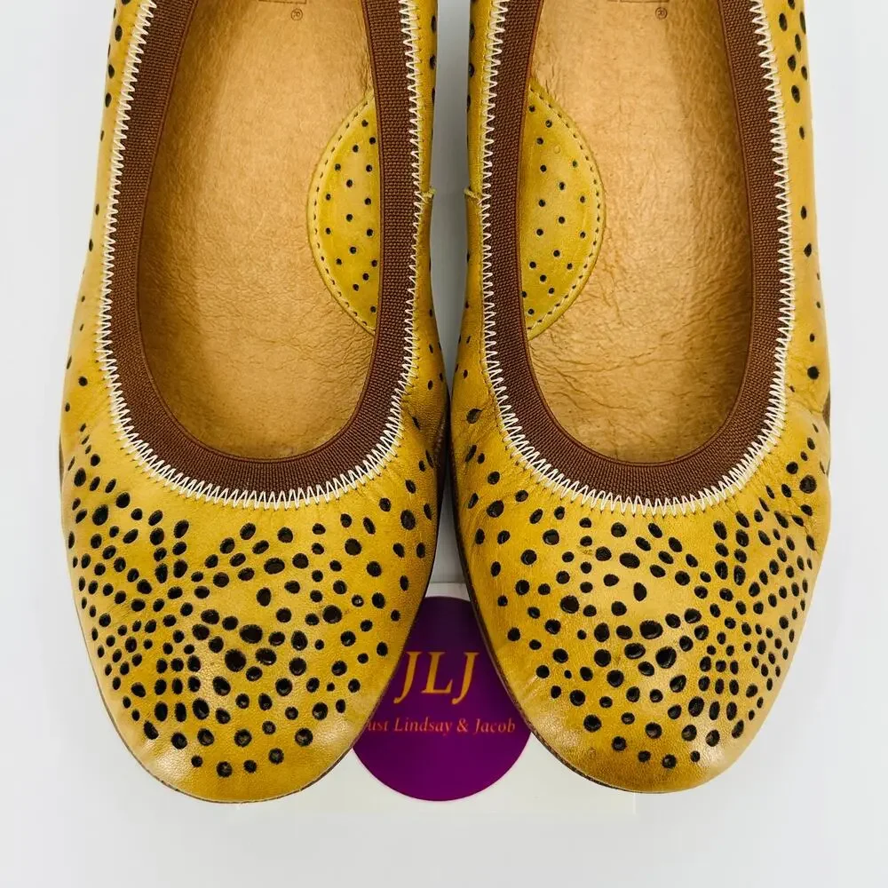 Pikolinos Women's Trento Perforated Leather Wedge Heels Size 38 EU/ 7.5-8 US